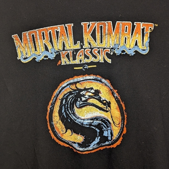 Mortal Kombat Klassic Mens Tshirt size Large - Picture 2 of 3